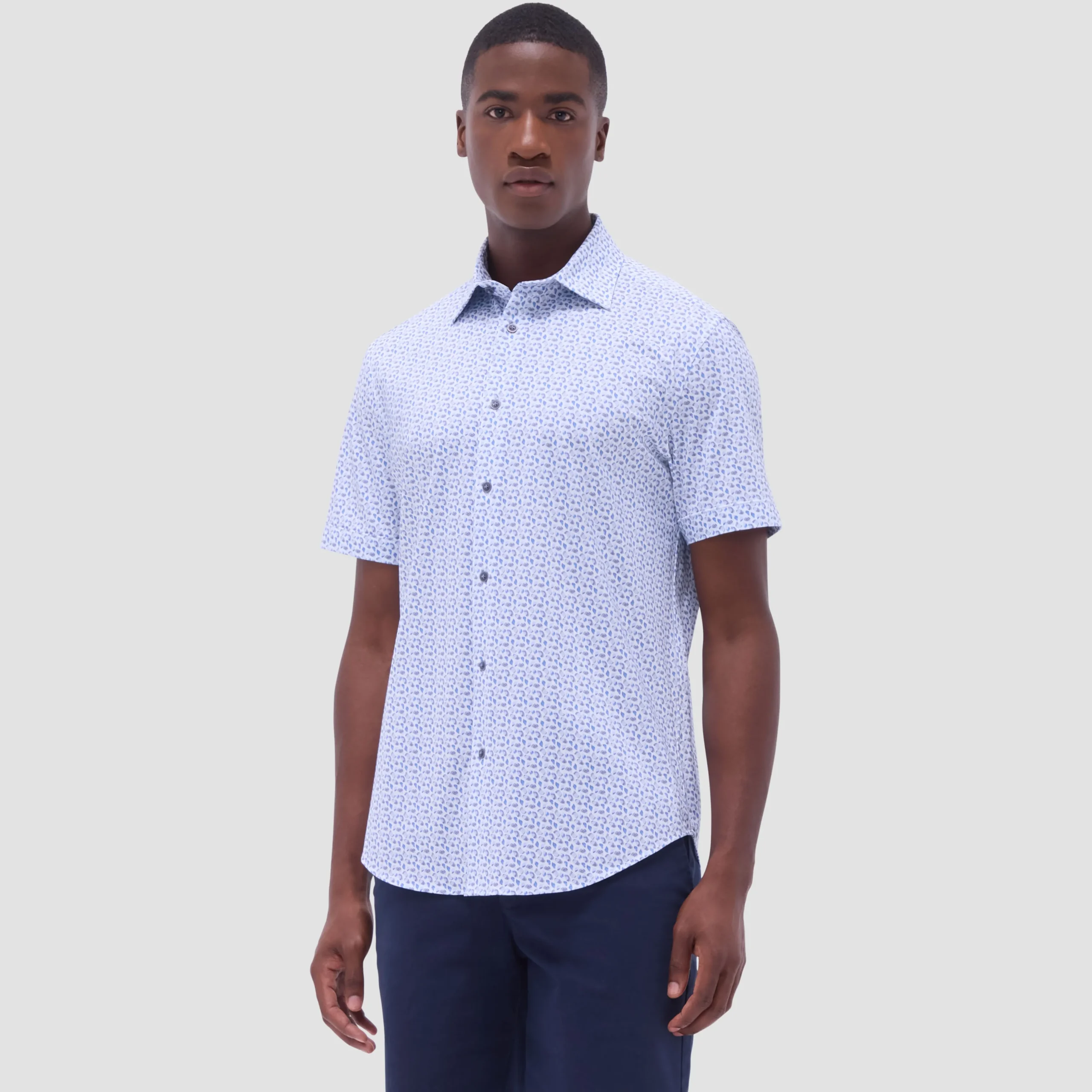 Miles Abstract OoohCotton Short-Sleeve Shirt