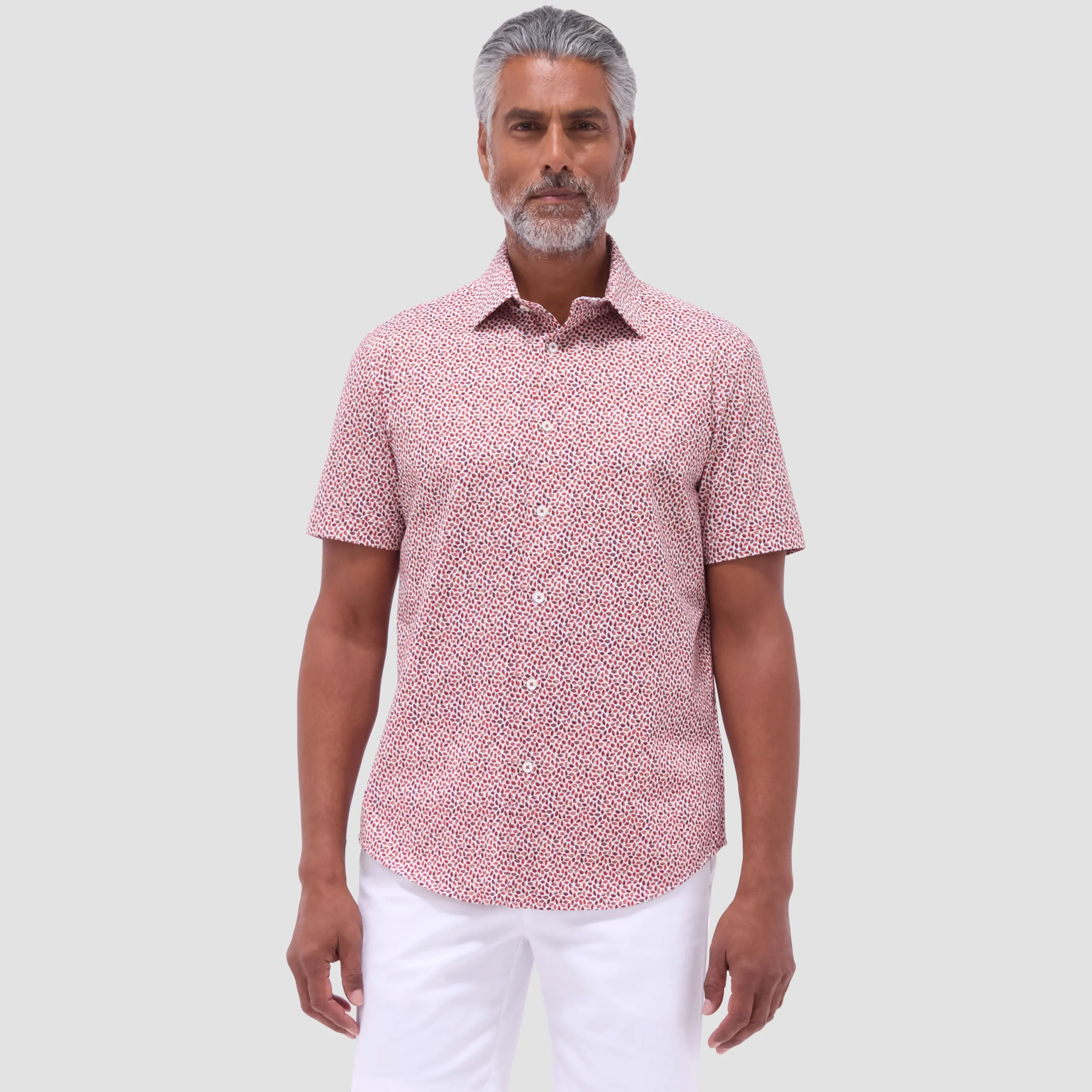 Miles Abstract OoohCotton Short-Sleeve Shirt