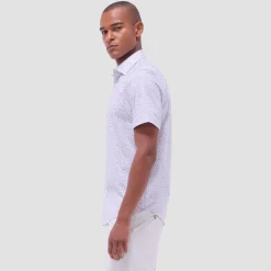 Miles Abstract OoohCotton Short-Sleeve Shirt