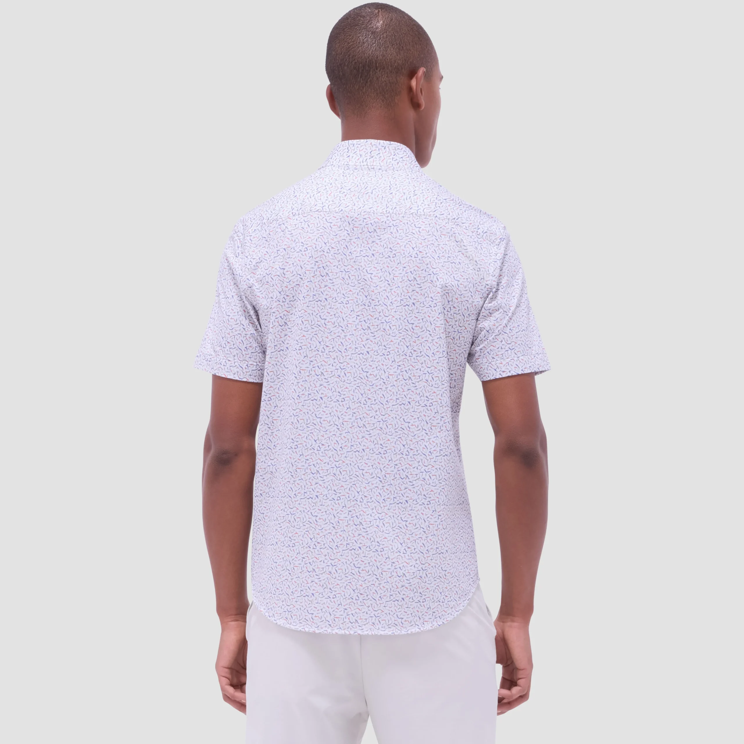 Miles Abstract OoohCotton Short-Sleeve Shirt