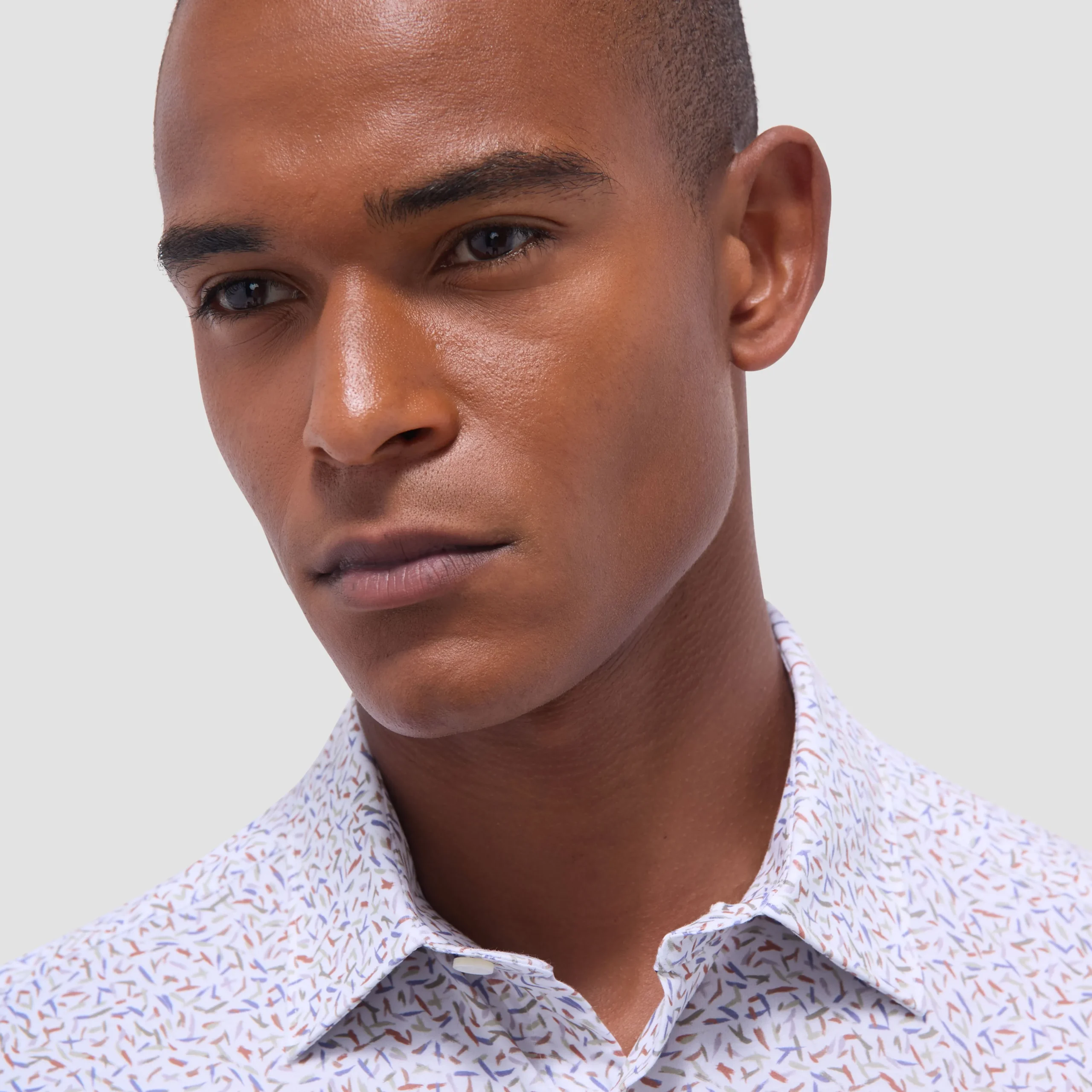 Miles Abstract OoohCotton Short-Sleeve Shirt