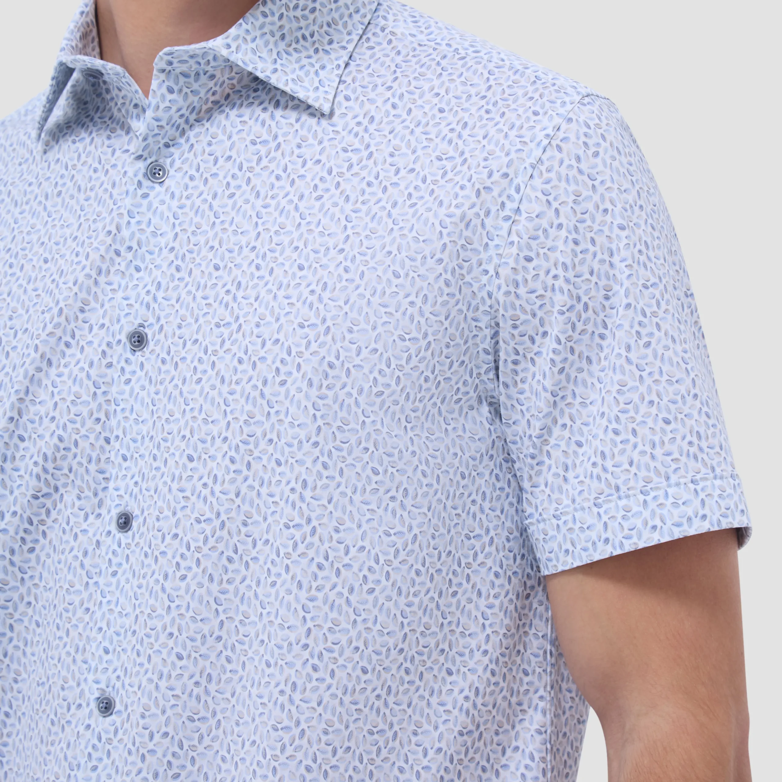 Miles Abstract OoohCotton Short-Sleeve Shirt