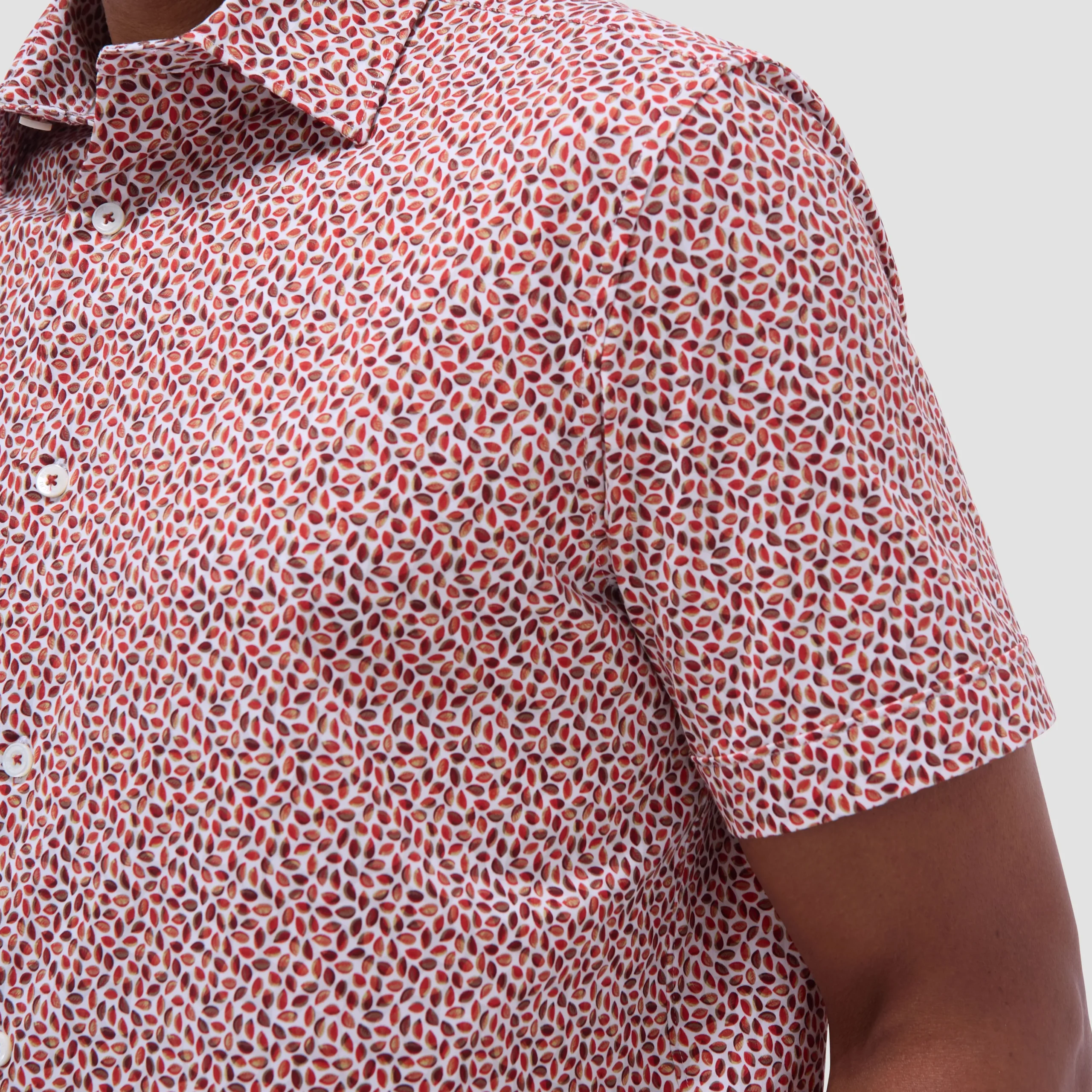 Miles Abstract OoohCotton Short-Sleeve Shirt
