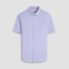 Miles Bird Print OoohCotton Short-Sleeve Shirt