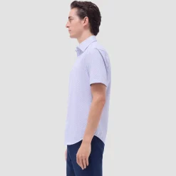 Miles Bird Print OoohCotton Short-Sleeve Shirt