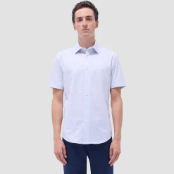 Miles Bistro Print OoohCotton Short-Sleeve Shirt