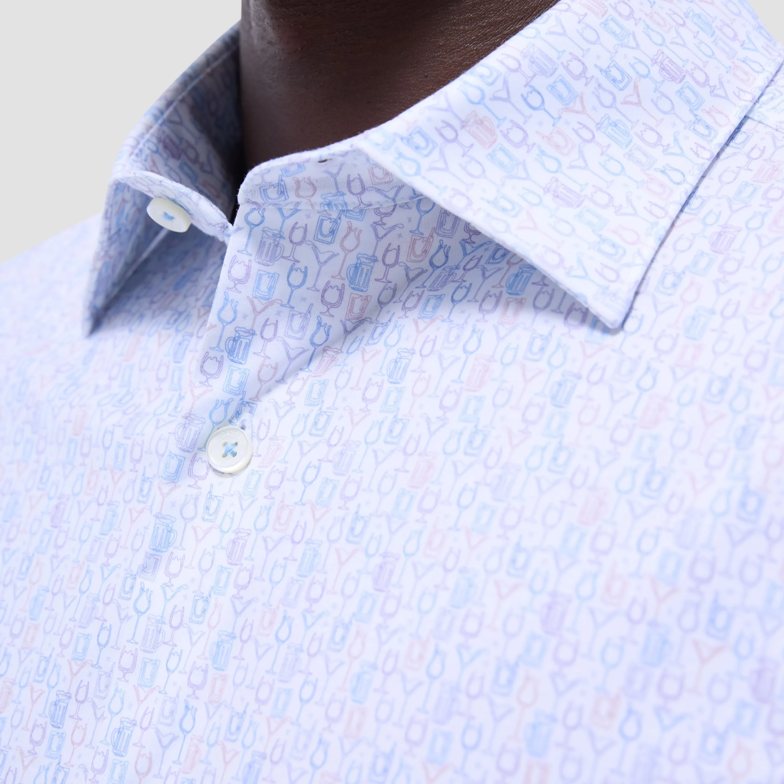 Miles Cocktail OoohCotton Short-Sleeve Shirt