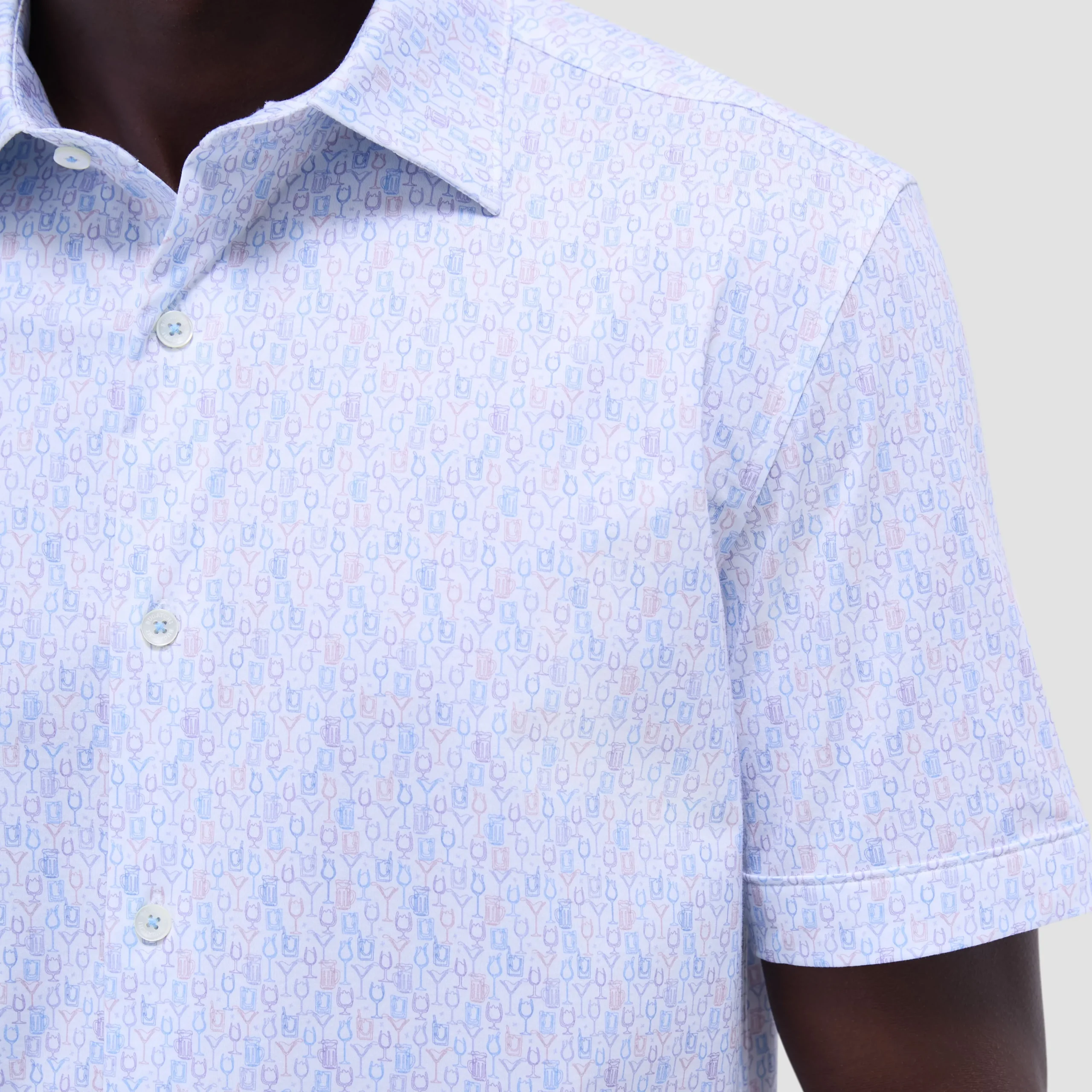 Miles Cocktail OoohCotton Short-Sleeve Shirt