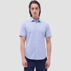 Miles Floral OoohCotton Short-Sleeve Shirt