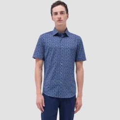 Miles Floral OoohCotton Short-Sleeve Shirt