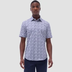 Miles Floral OoohCotton Short-Sleeve Shirt