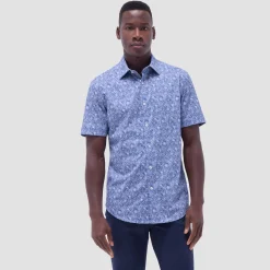 Miles Floral OoohCotton Short-Sleeve Shirt