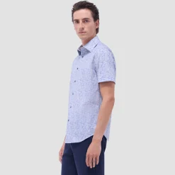 Miles Floral OoohCotton Short-Sleeve Shirt