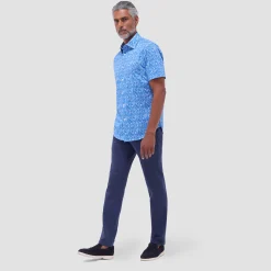 Miles Floral OoohCotton Short-Sleeve Shirt