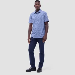 Miles Floral OoohCotton Short-Sleeve Shirt