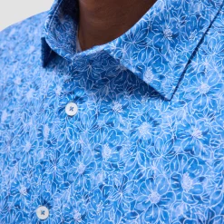Miles Floral OoohCotton Short-Sleeve Shirt