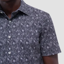 Miles Floral OoohCotton Short-Sleeve Shirt