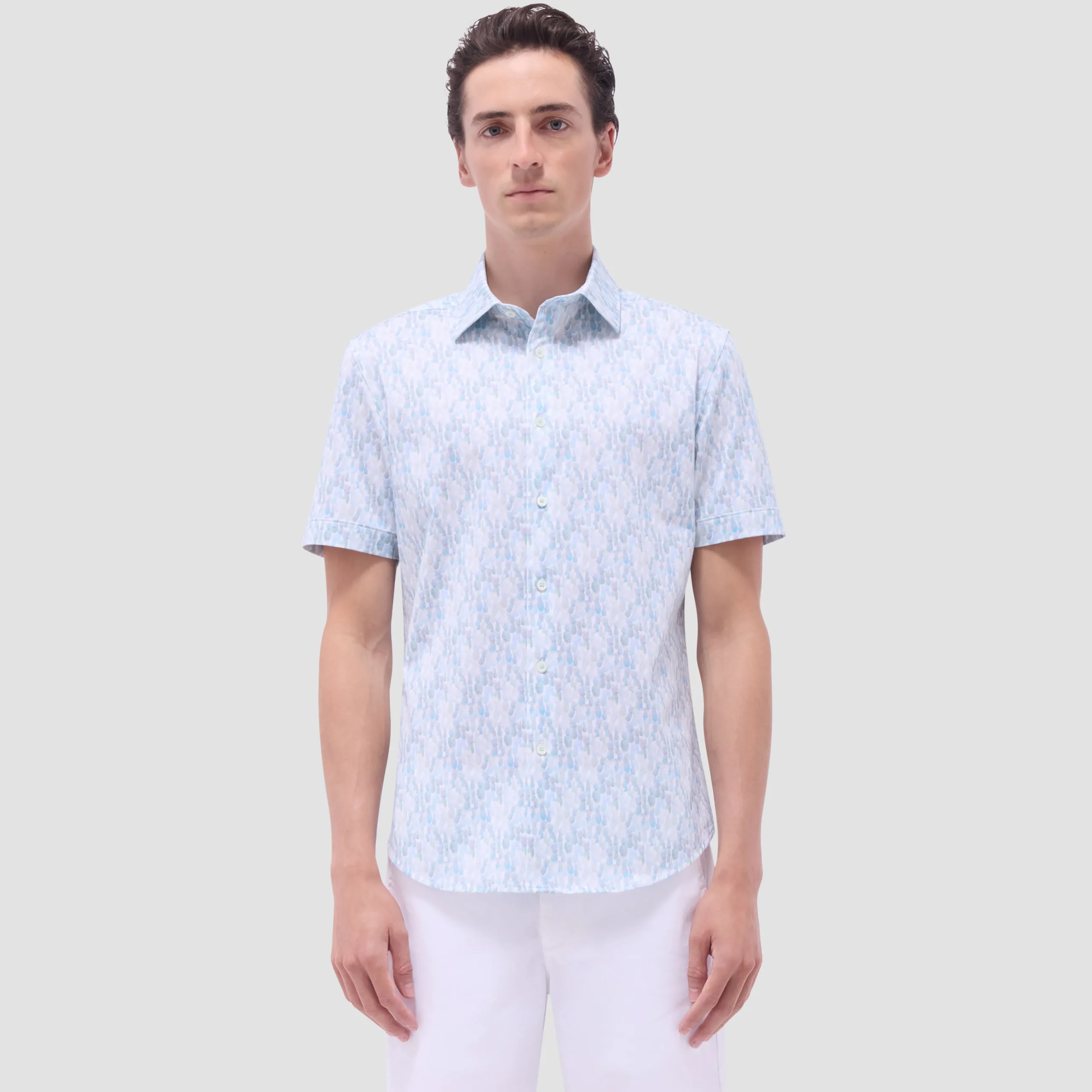 Miles Fruit Print OoohCotton Short-Sleeve Shirt