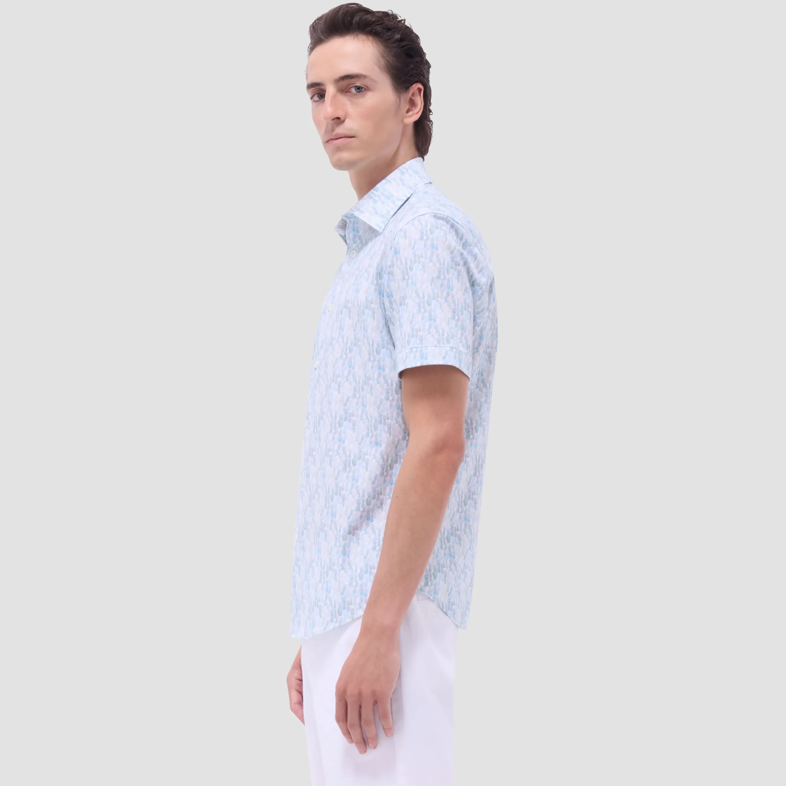 Miles Fruit Print OoohCotton Short-Sleeve Shirt