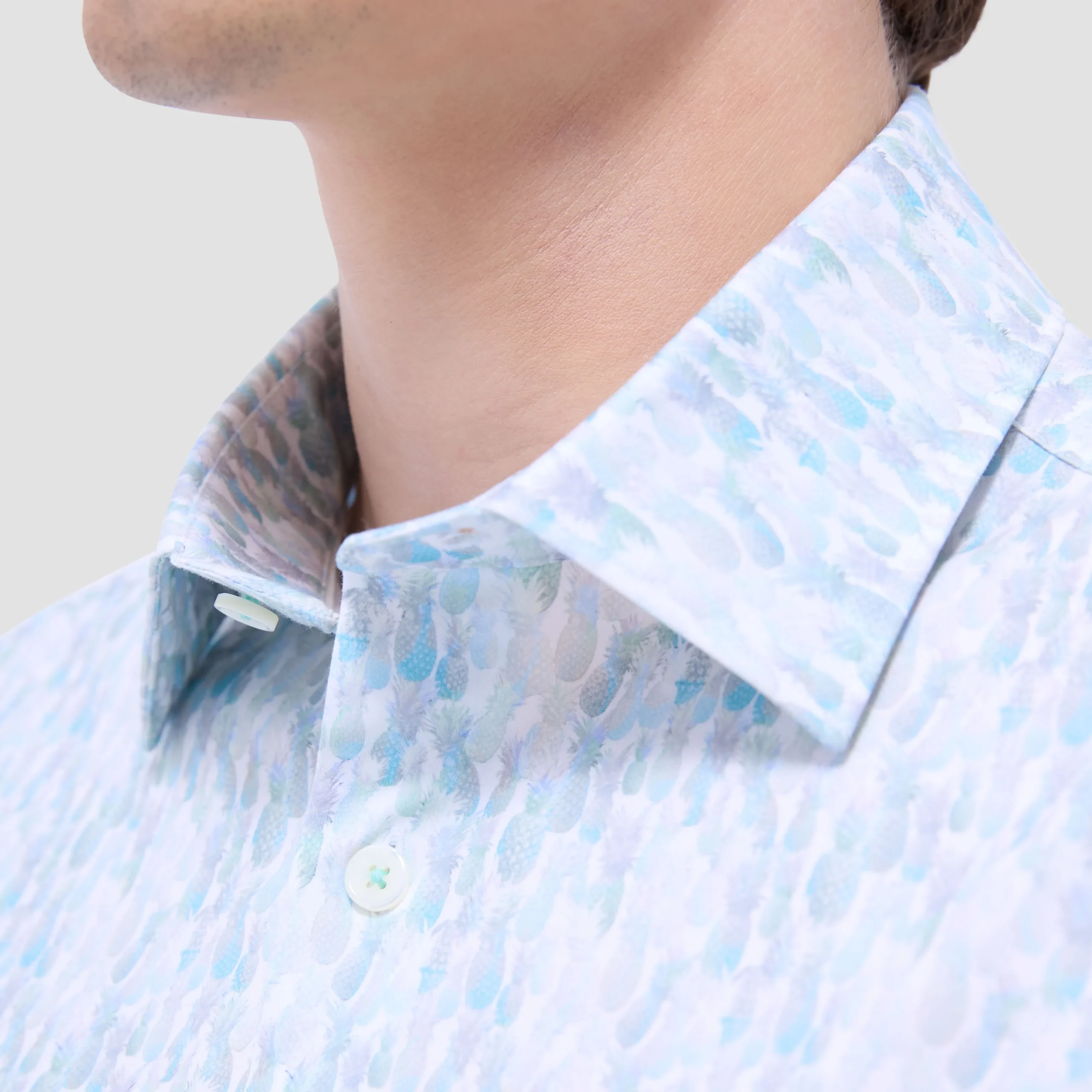 Miles Fruit Print OoohCotton Short-Sleeve Shirt