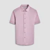 Miles Geometric OoohCotton Short-Sleeve Shirt