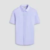 Miles Geometric OoohCotton Short-Sleeve Shirt