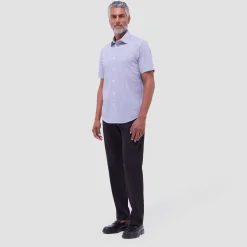 Miles Geometric OoohCotton Short-Sleeve Shirt