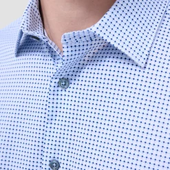 Miles Geometric OoohCotton Short-Sleeve Shirt