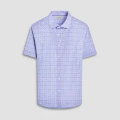 Miles Mosaic OoohCotton Short-Sleeve Shirt