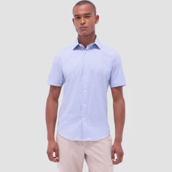 Miles Mosaic OoohCotton Short-Sleeve Shirt