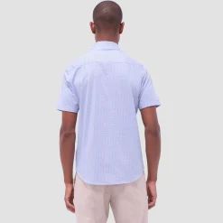 Miles Mosaic OoohCotton Short-Sleeve Shirt