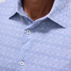 Miles Mosaic OoohCotton Short-Sleeve Shirt