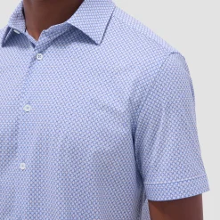 Miles Mosaic OoohCotton Short-Sleeve Shirt