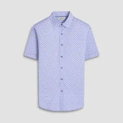 Miles Motorcycle OoohCotton Short-Sleeve Shirt