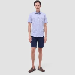 Miles Motorcycle OoohCotton Short-Sleeve Shirt