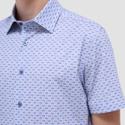 Miles Motorcycle OoohCotton Short-Sleeve Shirt