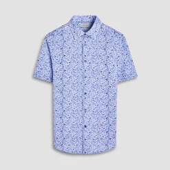 Miles Paisley OoohCotton Short-Sleeve Shirt