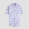 Miles Paisley OoohCotton Short-Sleeve Shirt