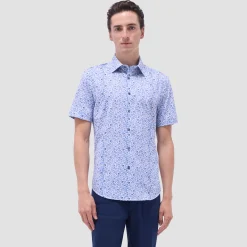 Miles Paisley OoohCotton Short-Sleeve Shirt