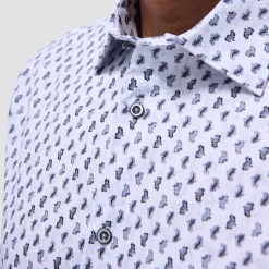 Miles Paisley OoohCotton Short-Sleeve Shirt