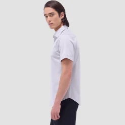 Miles Solid OoohCotton Short Sleeve Shirt