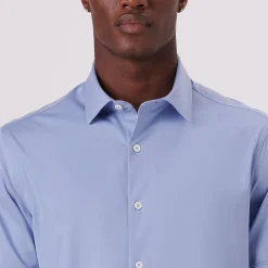 Miles Solid OoohCotton Short Sleeve Shirt