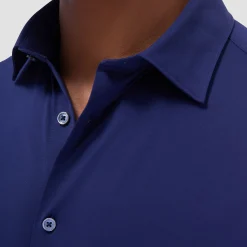 Miles Solid OoohCotton Short Sleeve Shirt