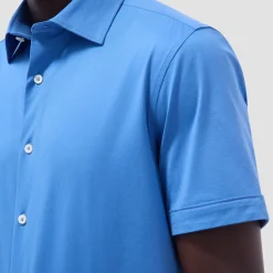 Miles Solid OoohCotton Short Sleeve Shirt