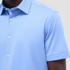 Miles Solid OoohCotton Short Sleeve Shirt