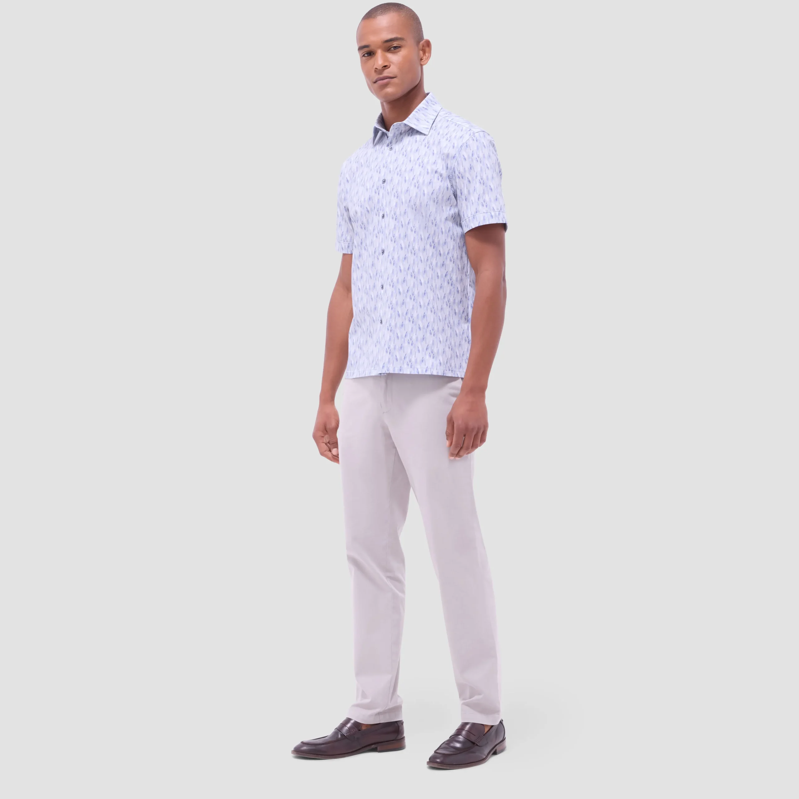 Milo Feather OoohCotton Short-Sleeve Shirt