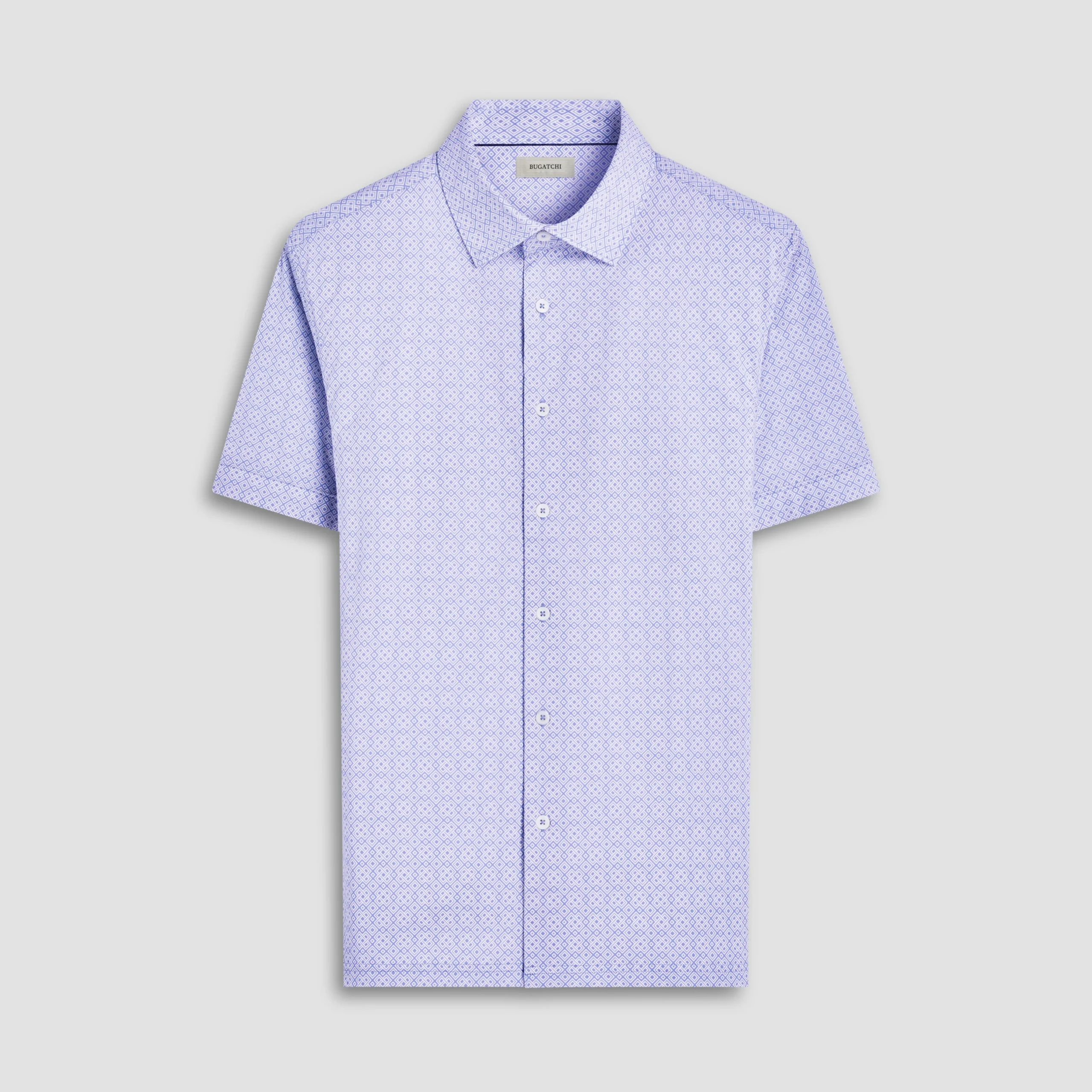 Milo Geometric OoohCotton Short-Sleeve Shirt