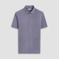 Milo Geometric OoohCotton Short-Sleeve Shirt