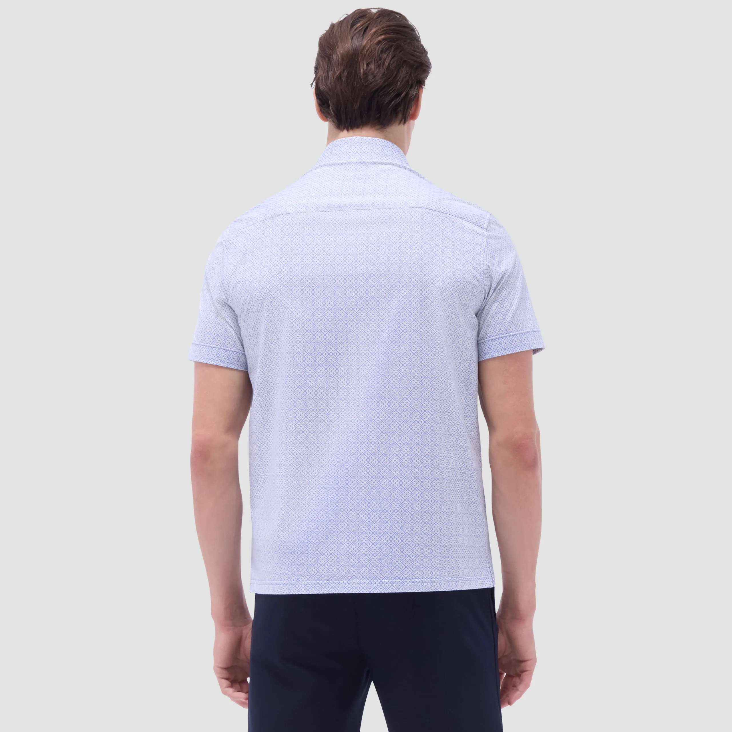Milo Geometric OoohCotton Short-Sleeve Shirt