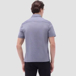 Milo Geometric OoohCotton Short-Sleeve Shirt